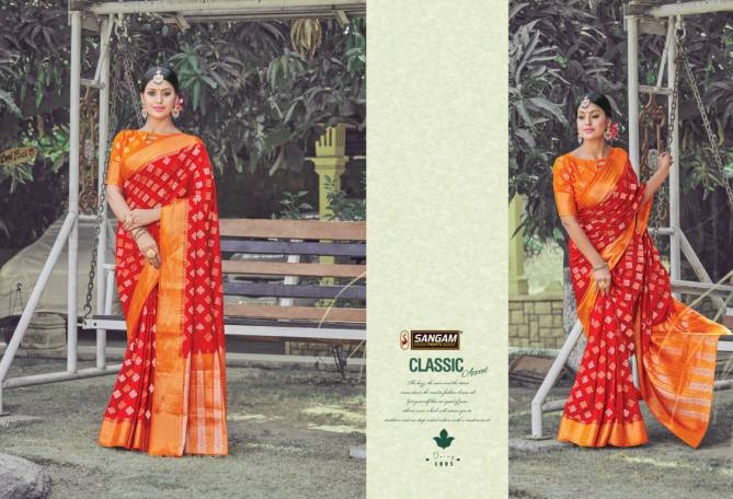 Sangam Asadhya Latest Fancy Designer  Festive Wear Pure Soft Silk Sarees Collection